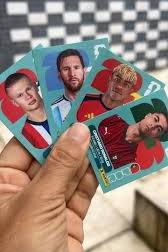 Cromos recebidos pela cliente